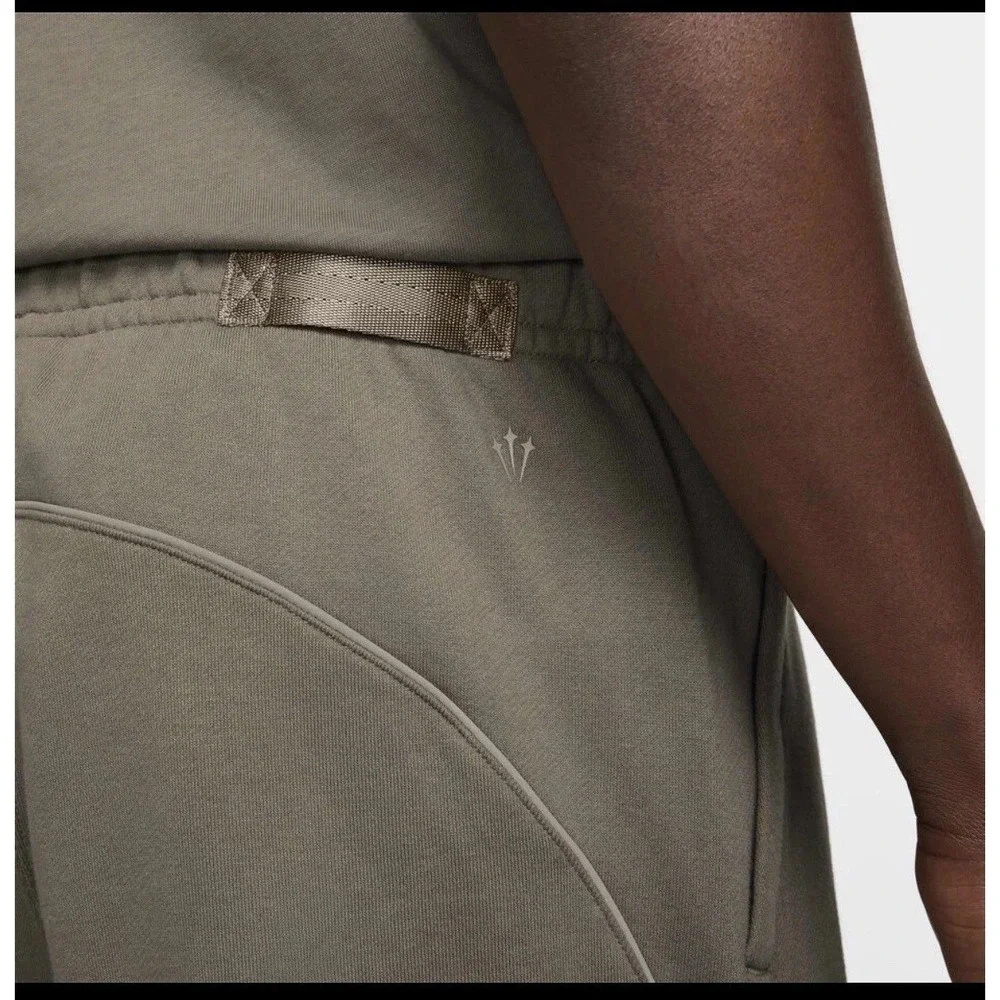 Nike X‎ NOCTA Fleece CS Sweatpants Mens Sz XXL FN7661-040 Olive Grey Moon Fossil